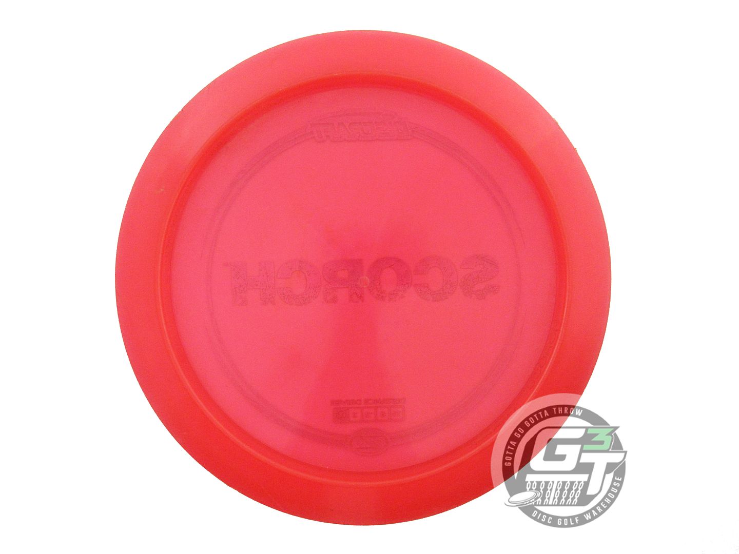 USED Discraft Z Scorch 173g Red Lilac Foil Distance Driver Golf Disc