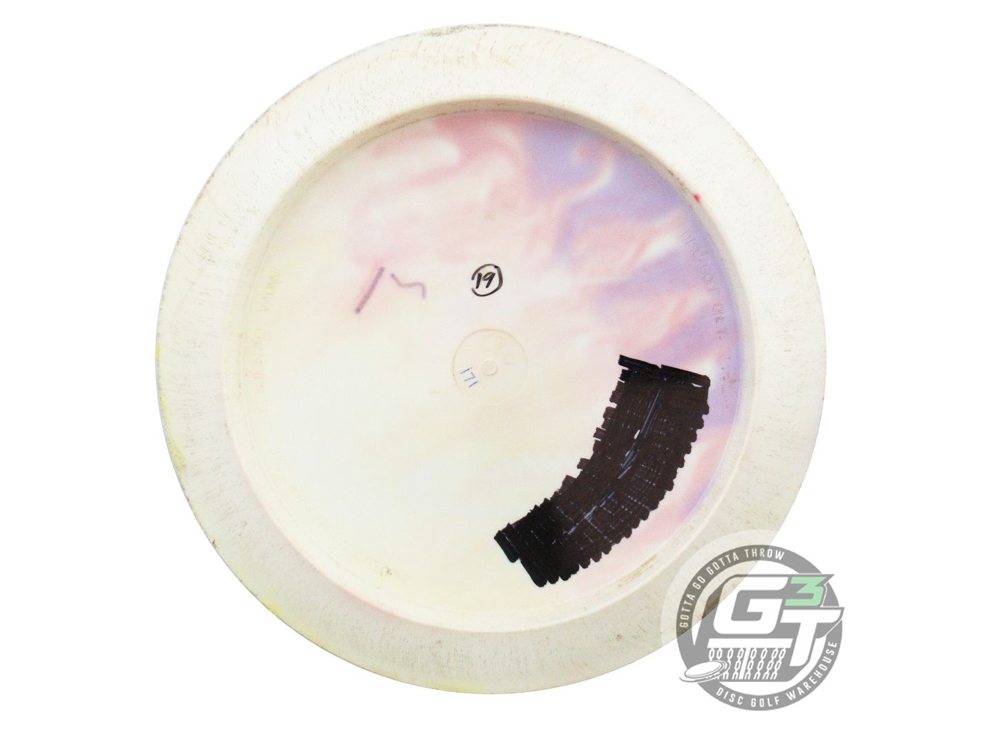 USED Innova Star Boss 171g White HOME DYED Distance Driver Golf Disc