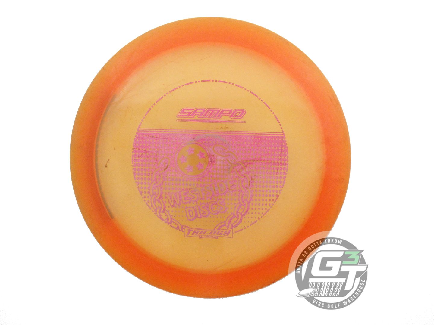 USED Westside Discs VIP Sampo 173g Orange Red Foil Fairway Driver Golf Disc