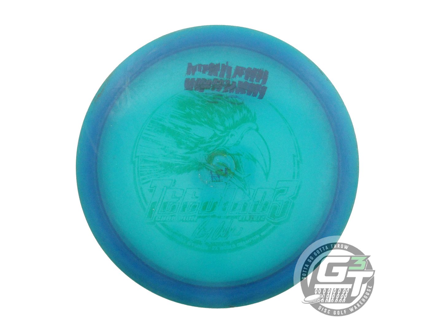 USED Innova Champion Teebird3 171g Blue Green Foil Fairway Driver Golf Disc