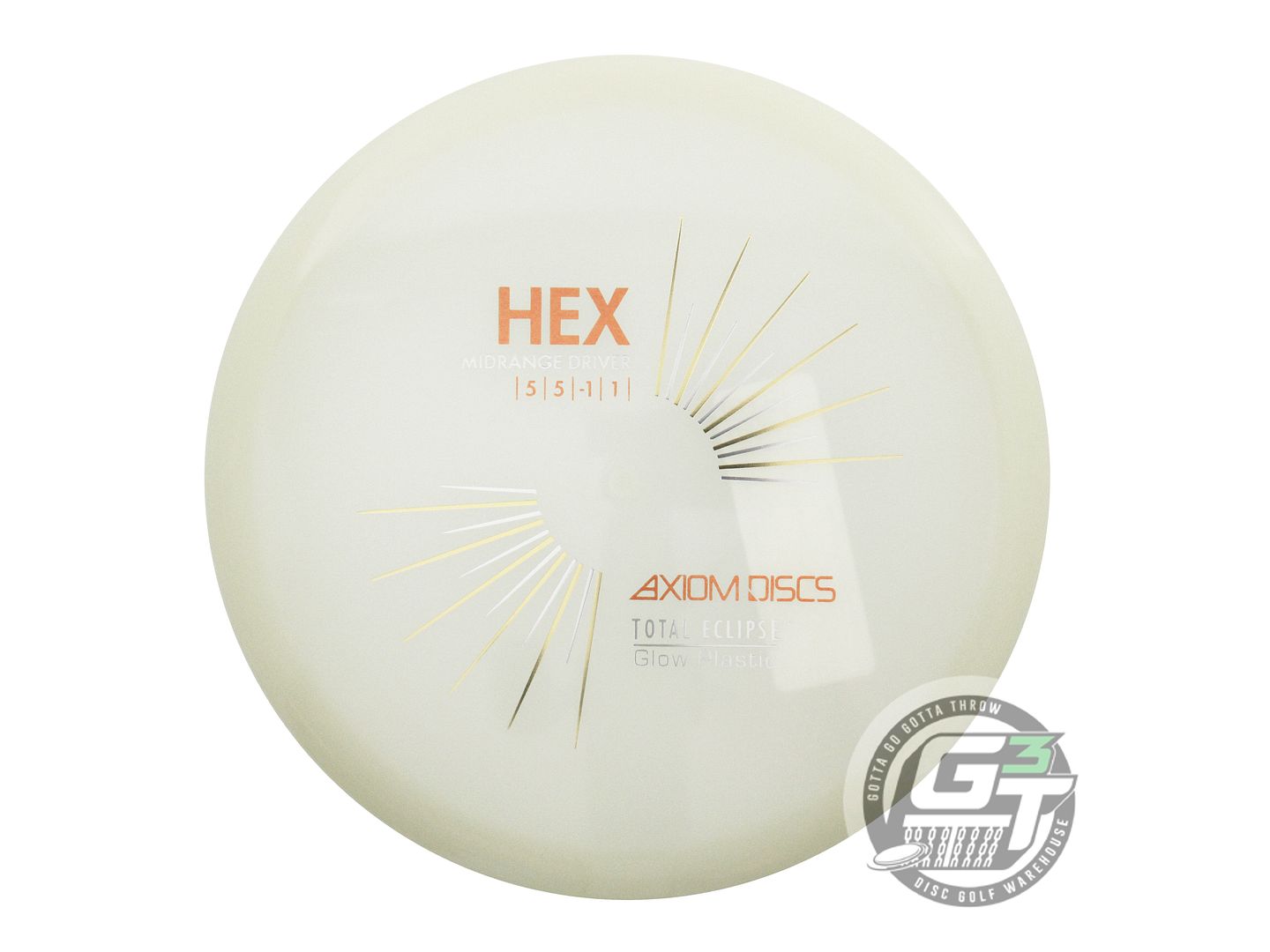 Axiom Total Eclipse Glow Proton Hex Midrange Golf Disc (Individually Listed)