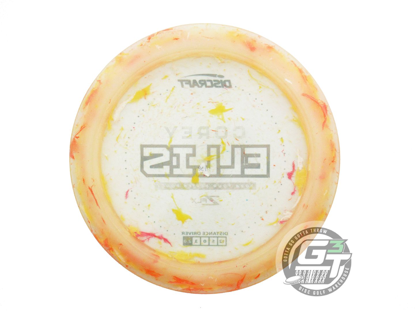 USED Discraft [ELLIS] Jawbreaker Z FLX Force 176g Teal Foil Driver Golf Disc