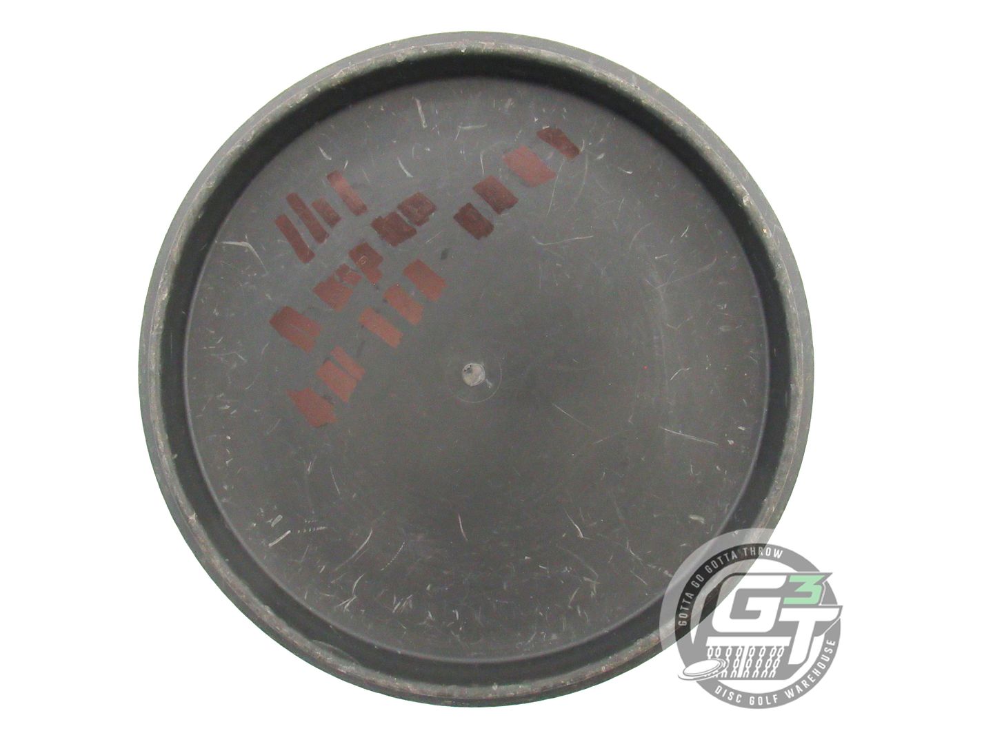USED Latitude 64 Zero Medium Gauntlet 175g Black Gold Stamp Putter Golf Disc