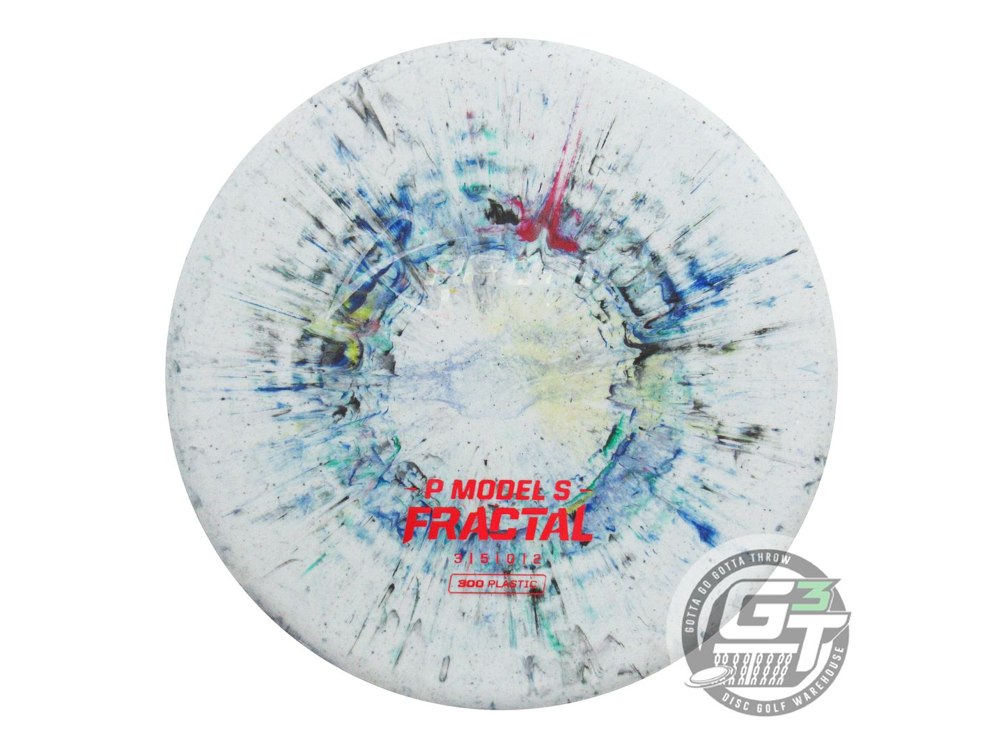 Prodigy 300 Fractal P Model S Putter Golf Disc (Individually Listed)