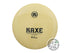 USED Kastaplast K1 Kaxe 174g Yellow Black Stamp Midrange Golf Disc