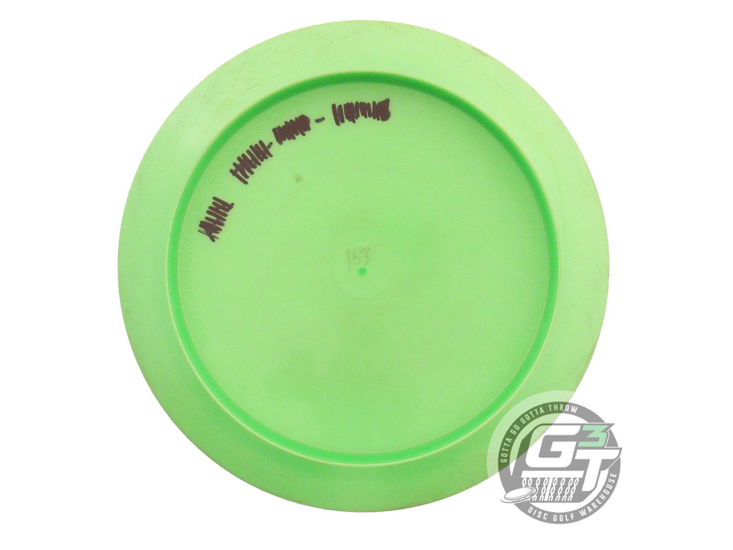 USED Innova GStar Shryke 163g Lime Silver Glitter Foil Distance Driver Golf Disc