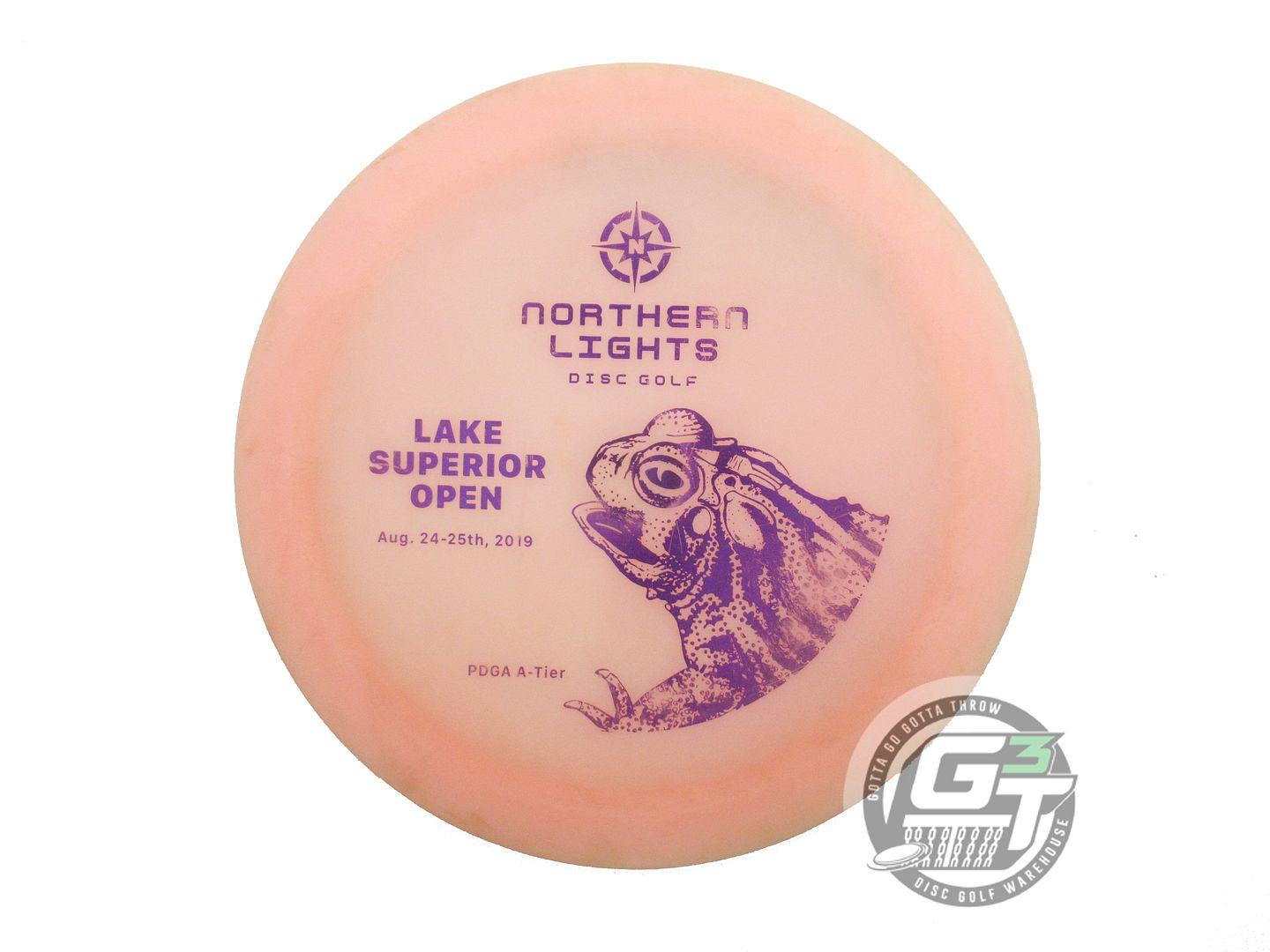USED Innova Champion Color Glow Corvette 170g Pink Purple Foil Driver Golf Disc