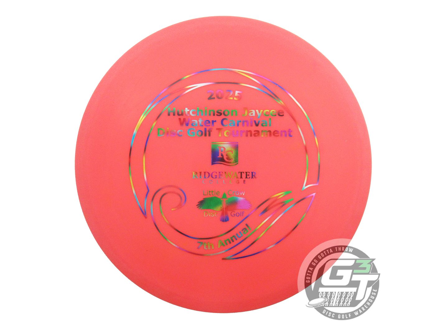 USED Innova [LITTLE CROW] DX Roc 171g Red Jellybean Foil Midrange Golf Disc