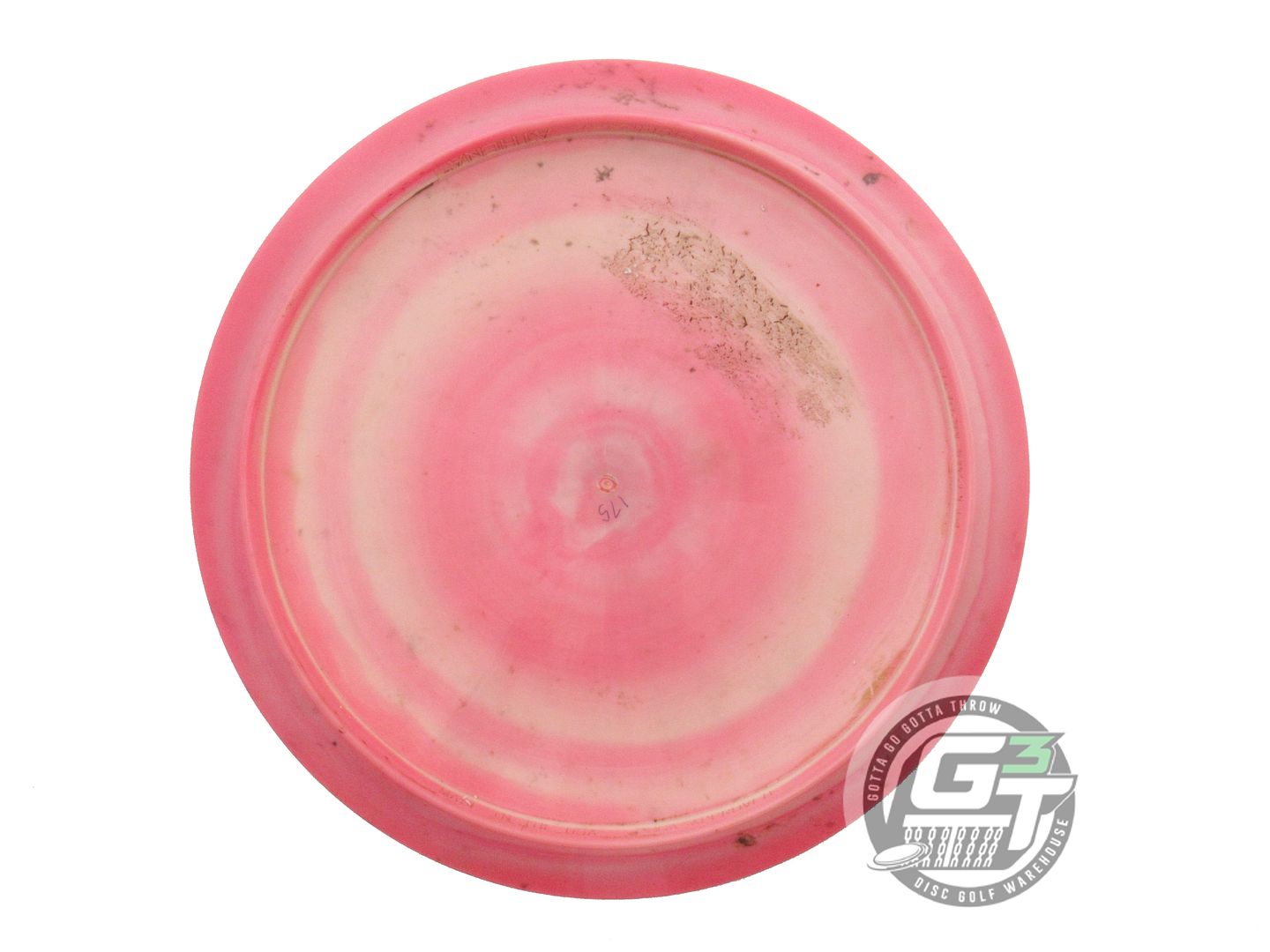 USED Discraft [McBETH] ESP Athena 175g Pink-Cream Gold Pixel Foil Driver Disc