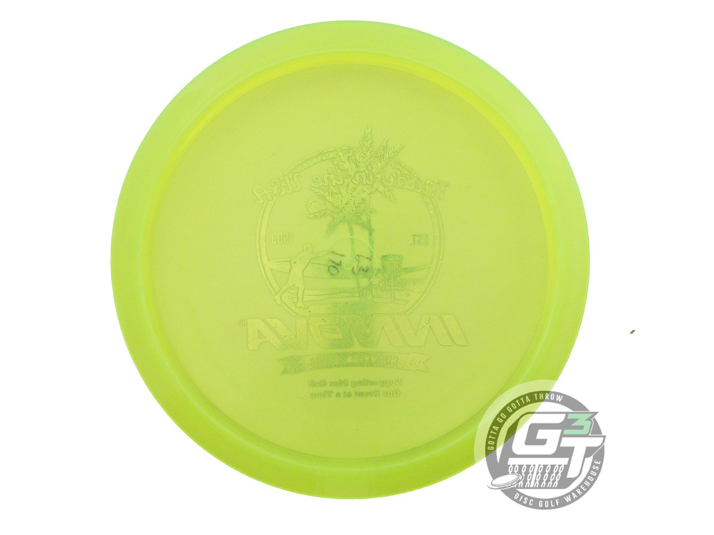 NOS Innova Champion Leopard3 170g Yellow Fireworks Foil Fairway Driver Golf Disc