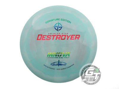 Innova Signature Edition Ohn Scoggins 2025 World Champion Swirled Star Destroyer Distance Driver Golf Disc (Individually Listed)