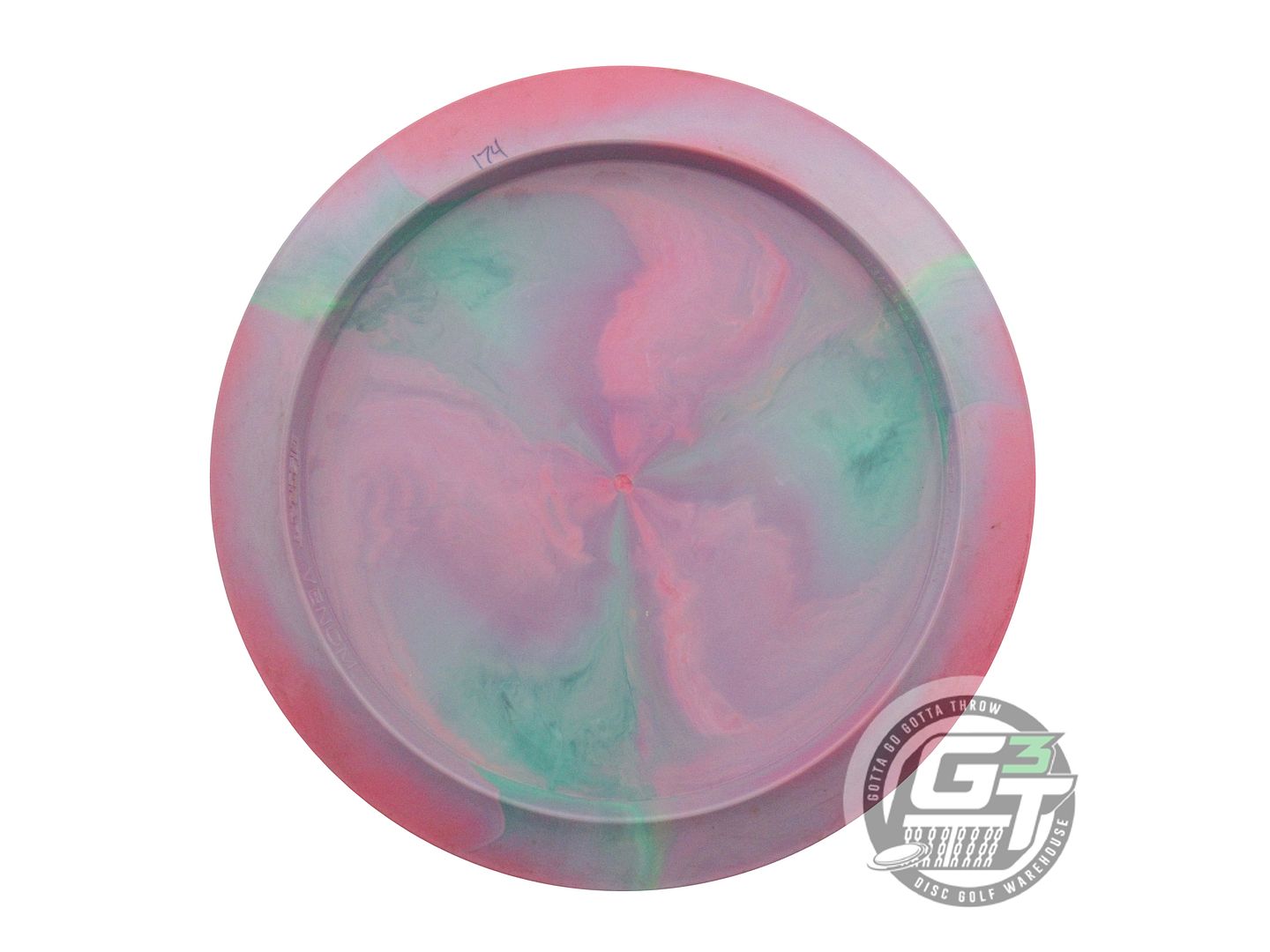 USED Discraft [DGLO] ESP Venom 174g Pink-Lilac Distance Driver Golf Disc