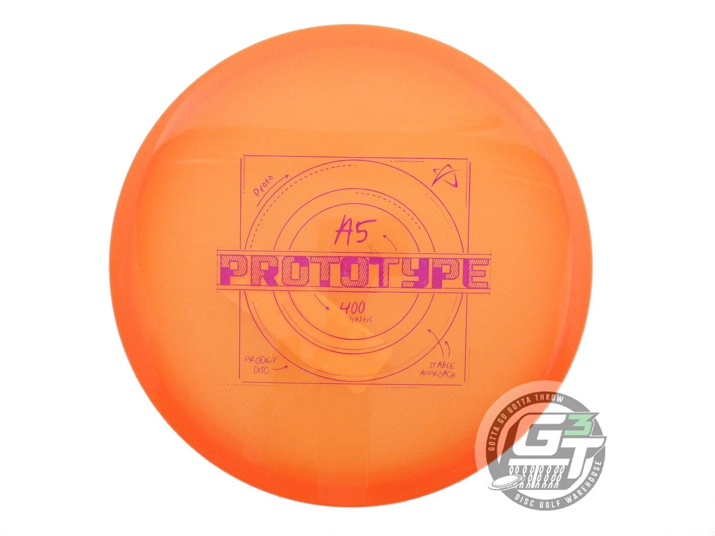Prodigy Limited Edition Prototype 400 Series A5 Approach Midrange Golf Disc (Individually Listed)