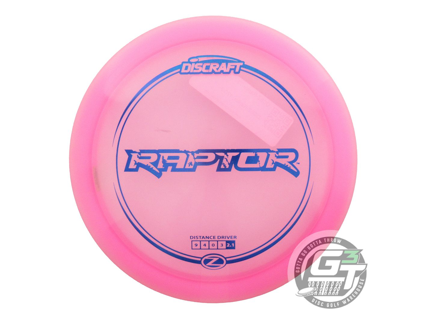 Discraft Elite Z Raptor Distance Driver Golf Disc (Individually Listed)