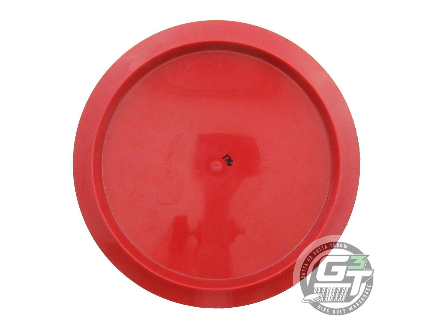 USED Prodiscus Premium Laseri 176g Red Black Stamp Fairway Driver Golf Disc