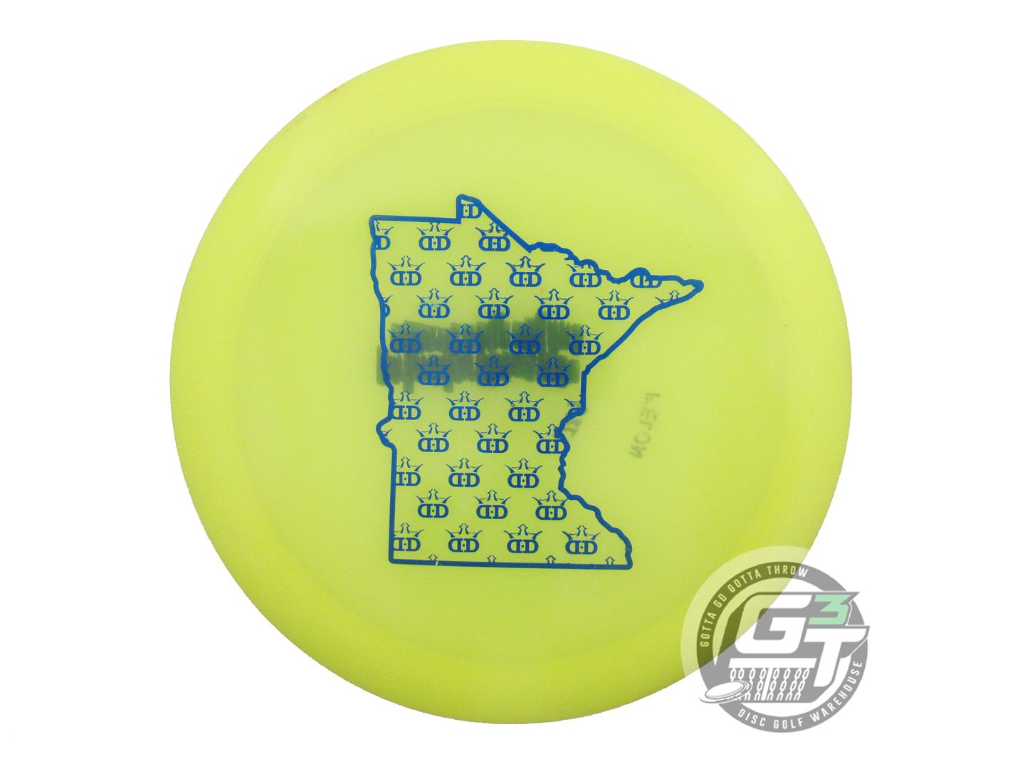 USED Dynamic Discs Lucid Felon 172g Yellow Blue Foil Fairway Driver Golf Disc