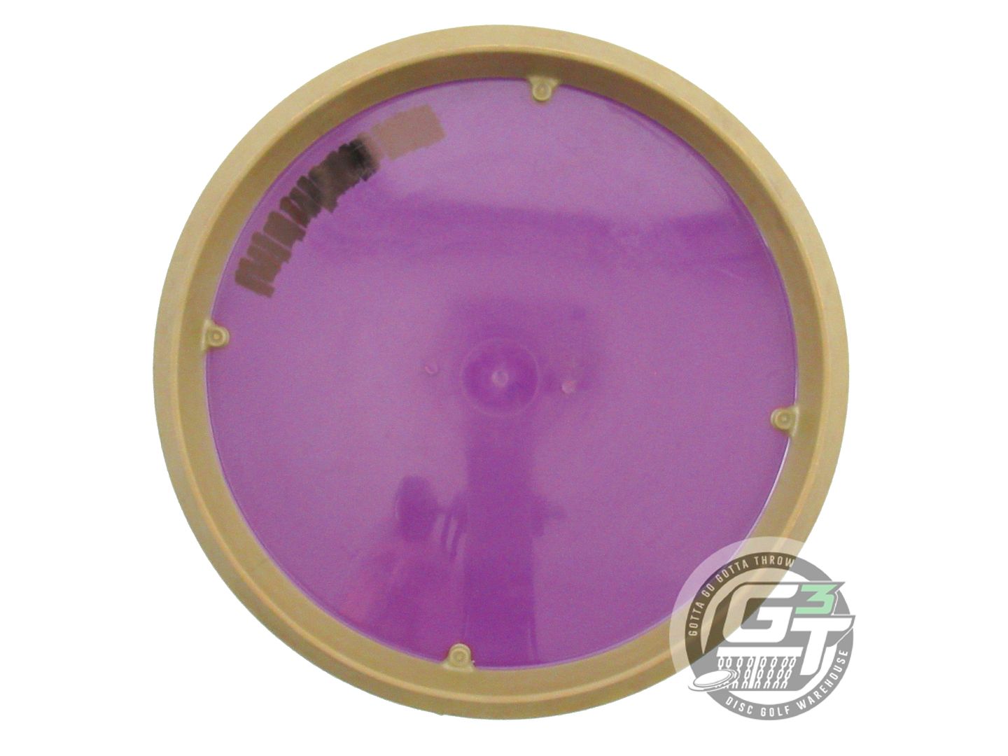 USED Innova Star Atlas 181g Purple White Stamp Gold Rim Midrange Golf Disc