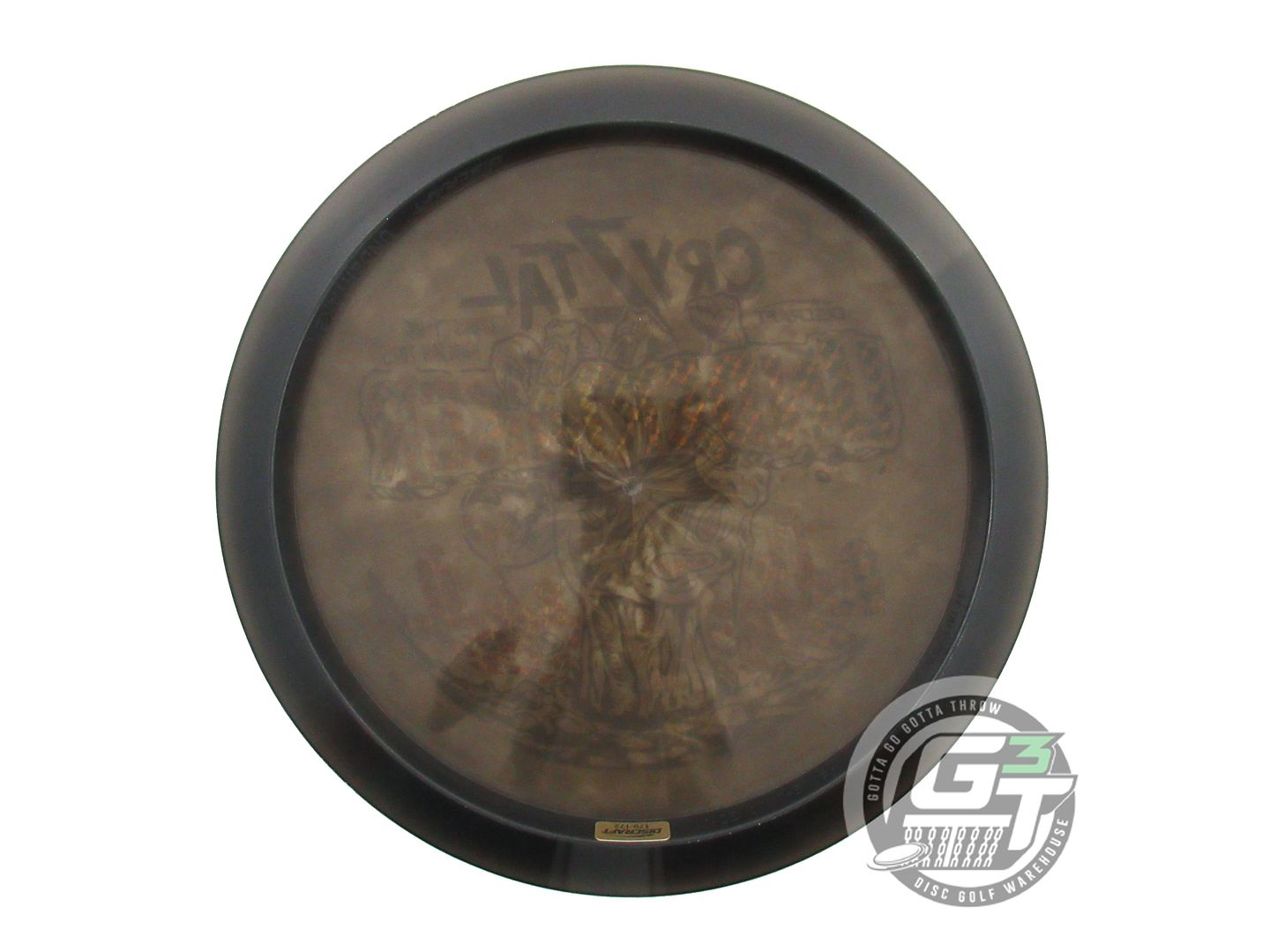 NOS Discraft [LEDGESTONE] CryZtal Undertaker 174g Black Distance Driver Disc