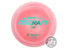 USED Discraft ESP Stalker 175g Pink Shamrock Foil Fairway Driver Golf Disc