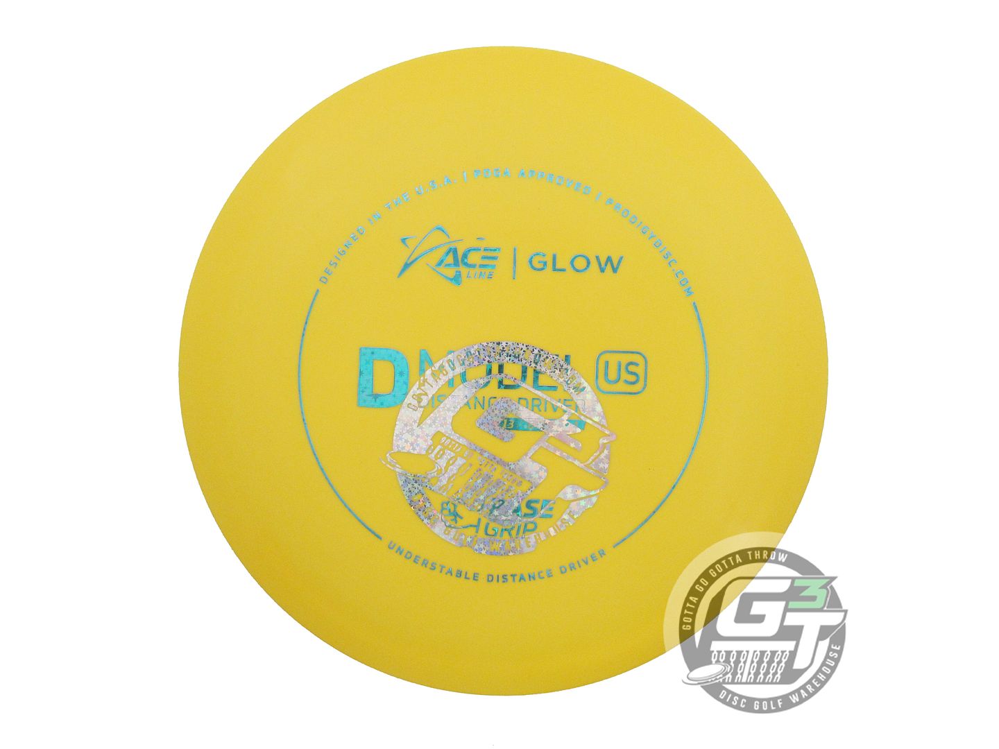 Prodigy Factory Second Ace Line Glow Base Grip D Model US Distance Driver Golf Disc (Individually Listed) - Gotta Go Gotta Throw