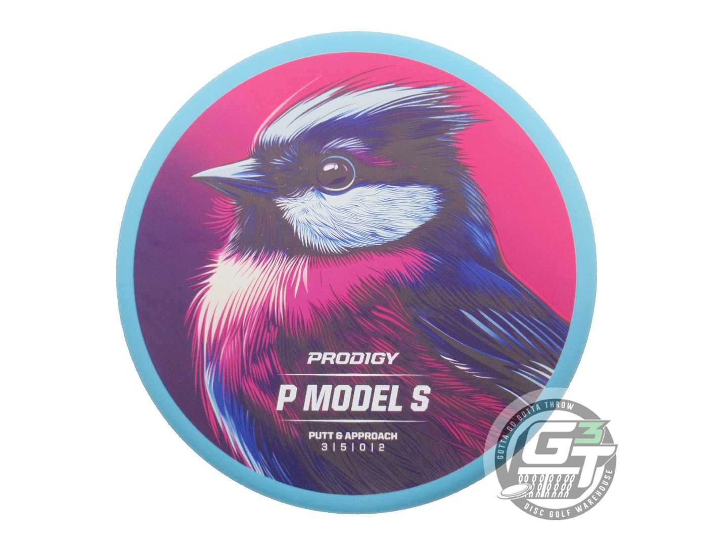 Prodigy Retroflight Series Color Print Base Grip P Model S Putter Golf Disc (Individually Listed)