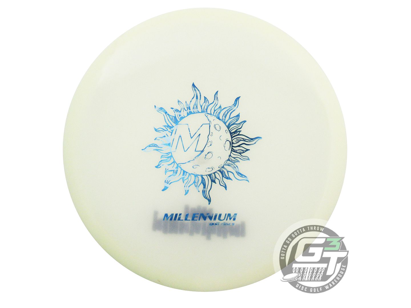 USED Millennium Glow Quantum Solstice 180g Blue Camo Foil Midrange Golf Disc