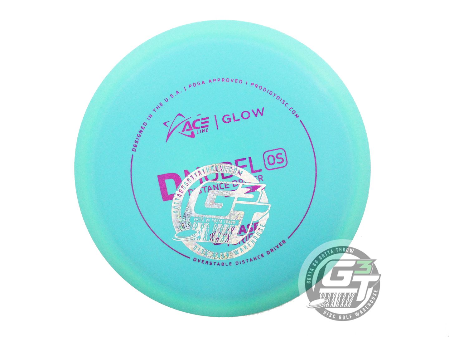 Prodigy Factory Second Ace Line Glow Base Grip D Model OS Distance Driver Golf Disc (Individually Listed)