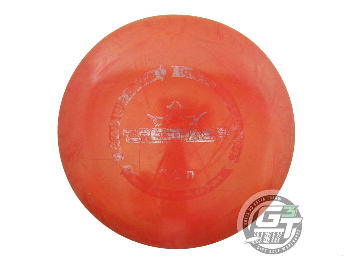 USED Dynamic Discs BioFuzion Trespass 174g Red Silver Foil Distance Driver Disc