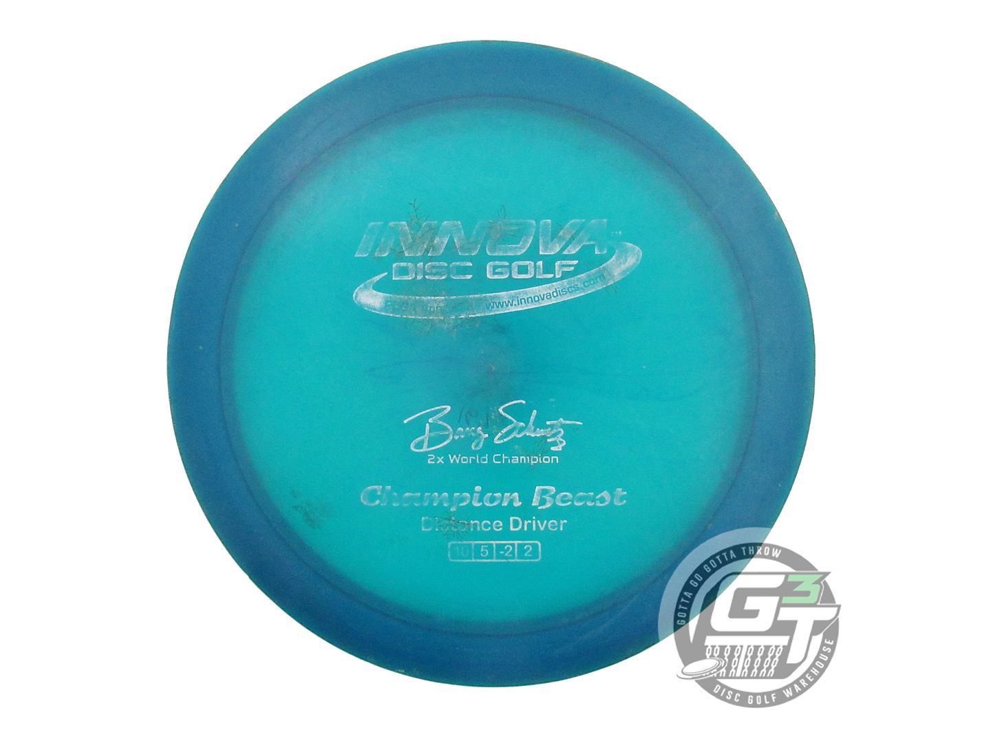USED Innova Champion Beast 167g Blue White Stamp Distance Driver Golf Disc