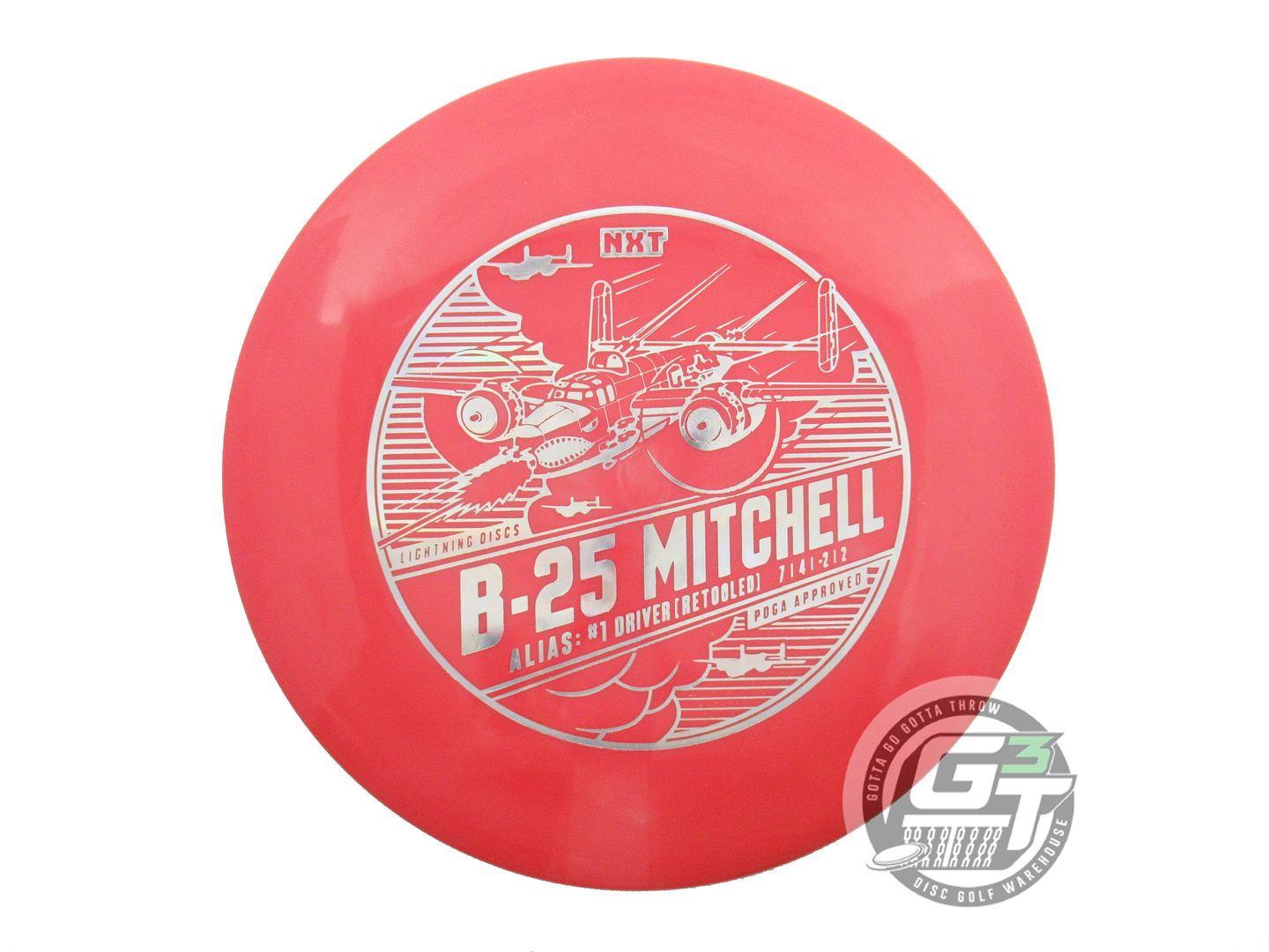 Lightning NXT B-25 Mitchell #1 Driver [Retool] Fairway Driver Golf Disc (Individually Listed)