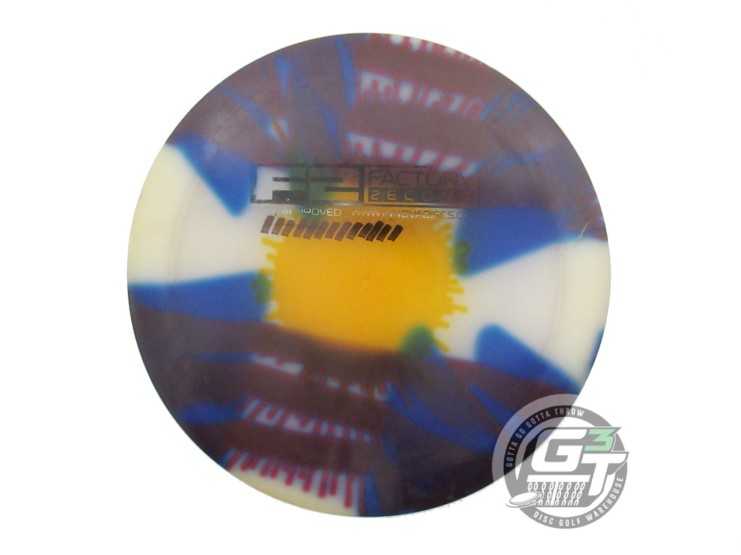 USED Innova X-OUT I-DYE Champion Wraith 175g Burst Distance Driver Golf Disc