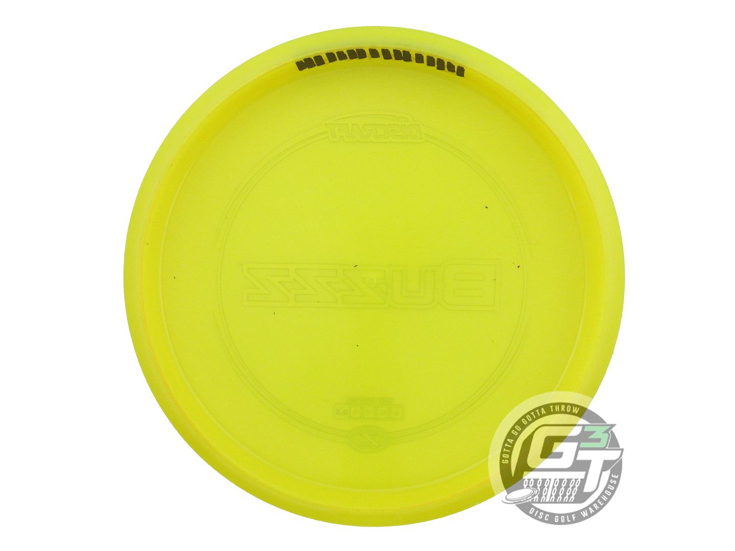 USED Discraft Z Buzzz 178g Yellow Purple Foil Midrange Golf Disc