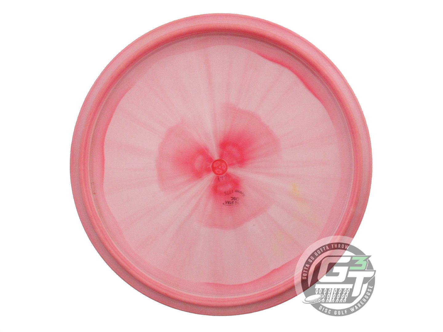 USED Lone Star Bravo Bearkat 177g Red-Pink Silver Foil Midrange Golf Disc