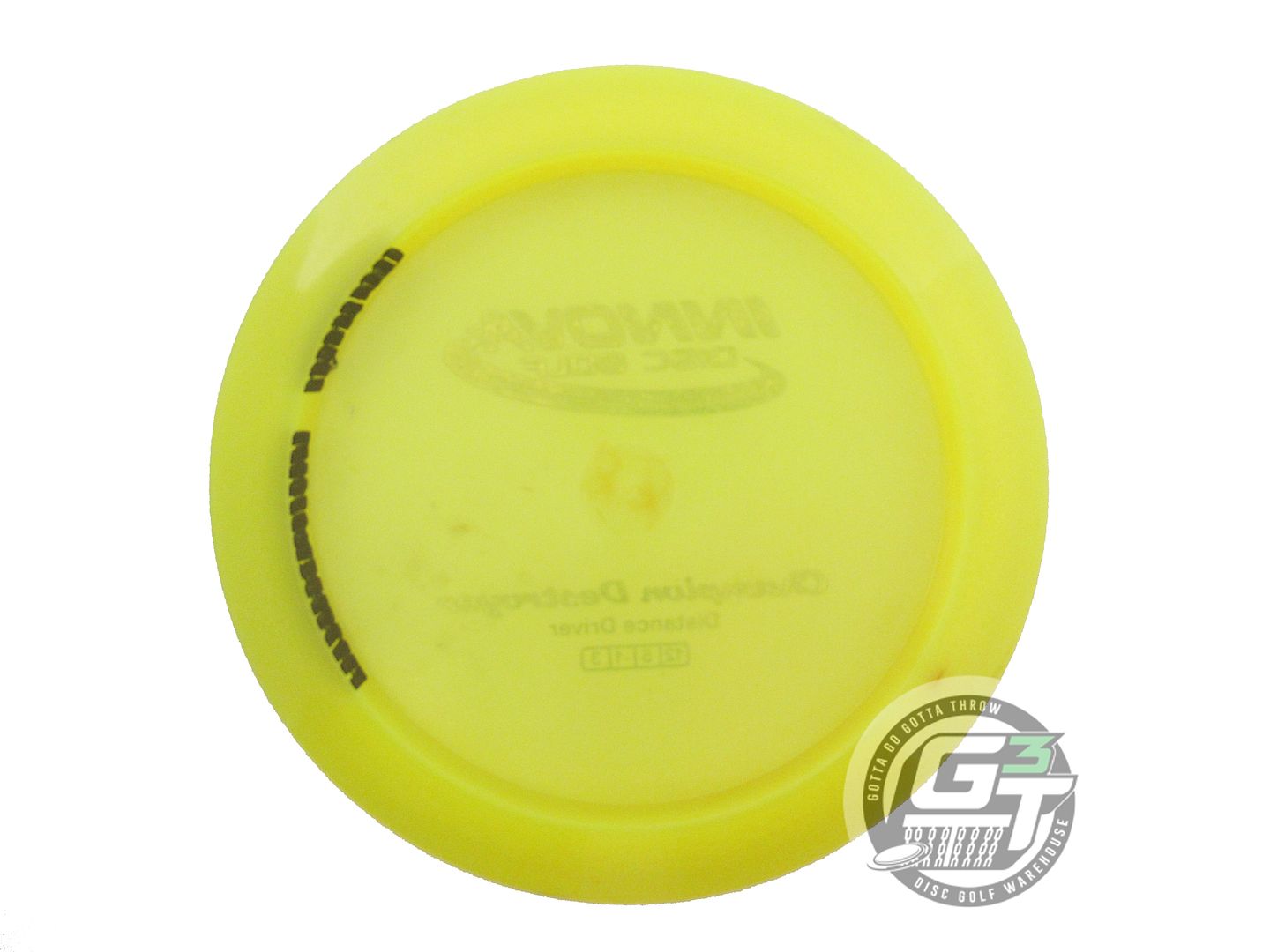 USED Innova Champion Destroyer 176g Yellow Holo Star Foil Distance Driver Disc