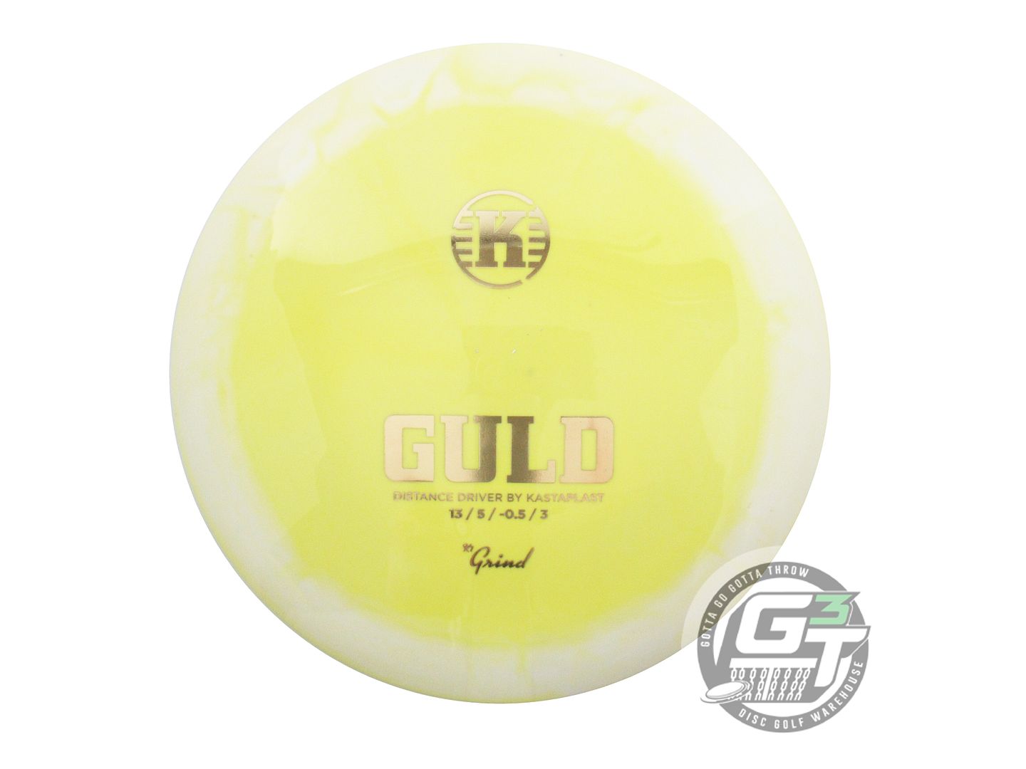 Kastaplast K1 Grind Guld Distance Driver Golf Disc (Individually Listed)