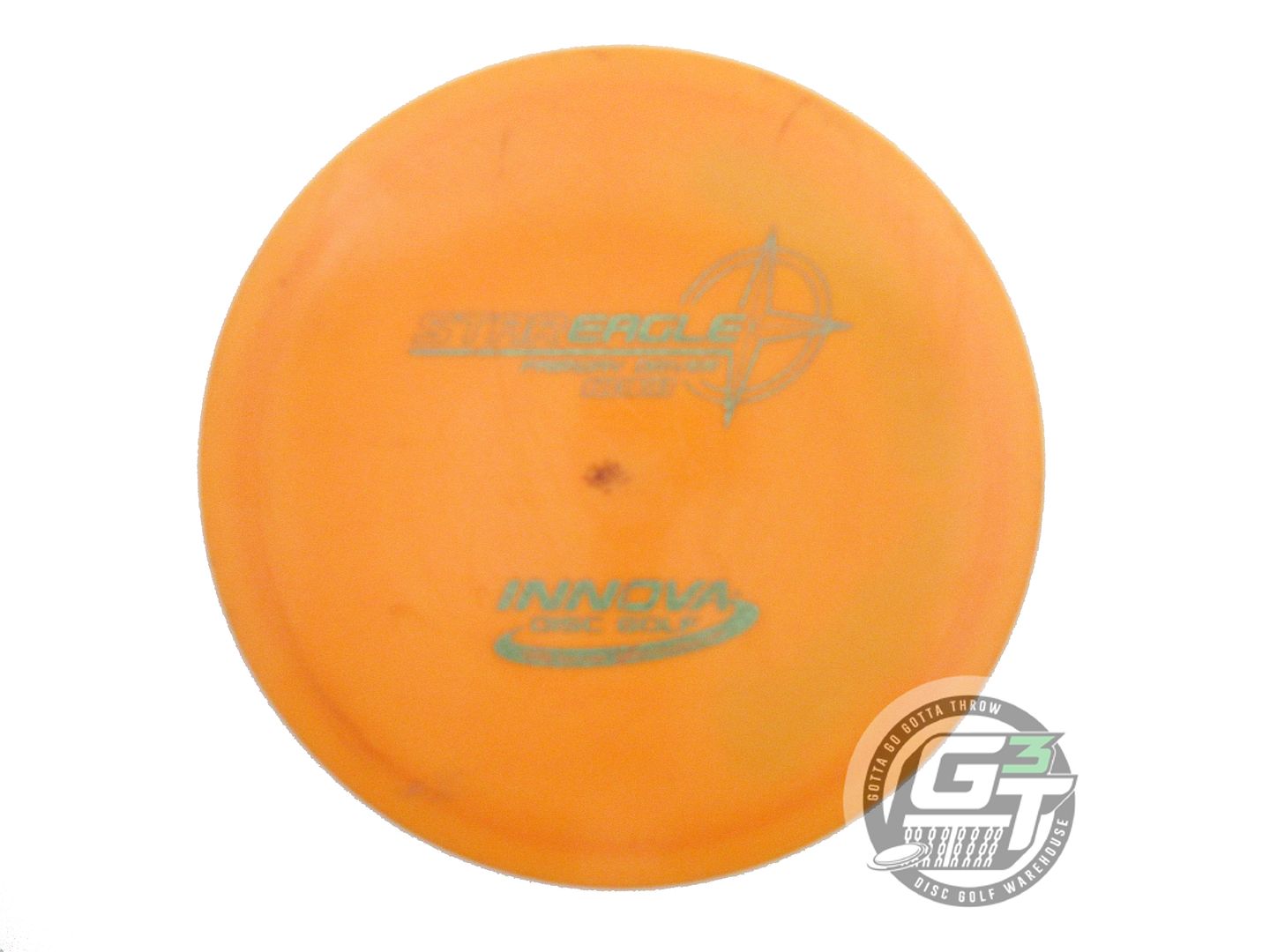 USED Innova Star Eagle 175g Orange Green Shatter Foil Fairway Driver Golf Disc