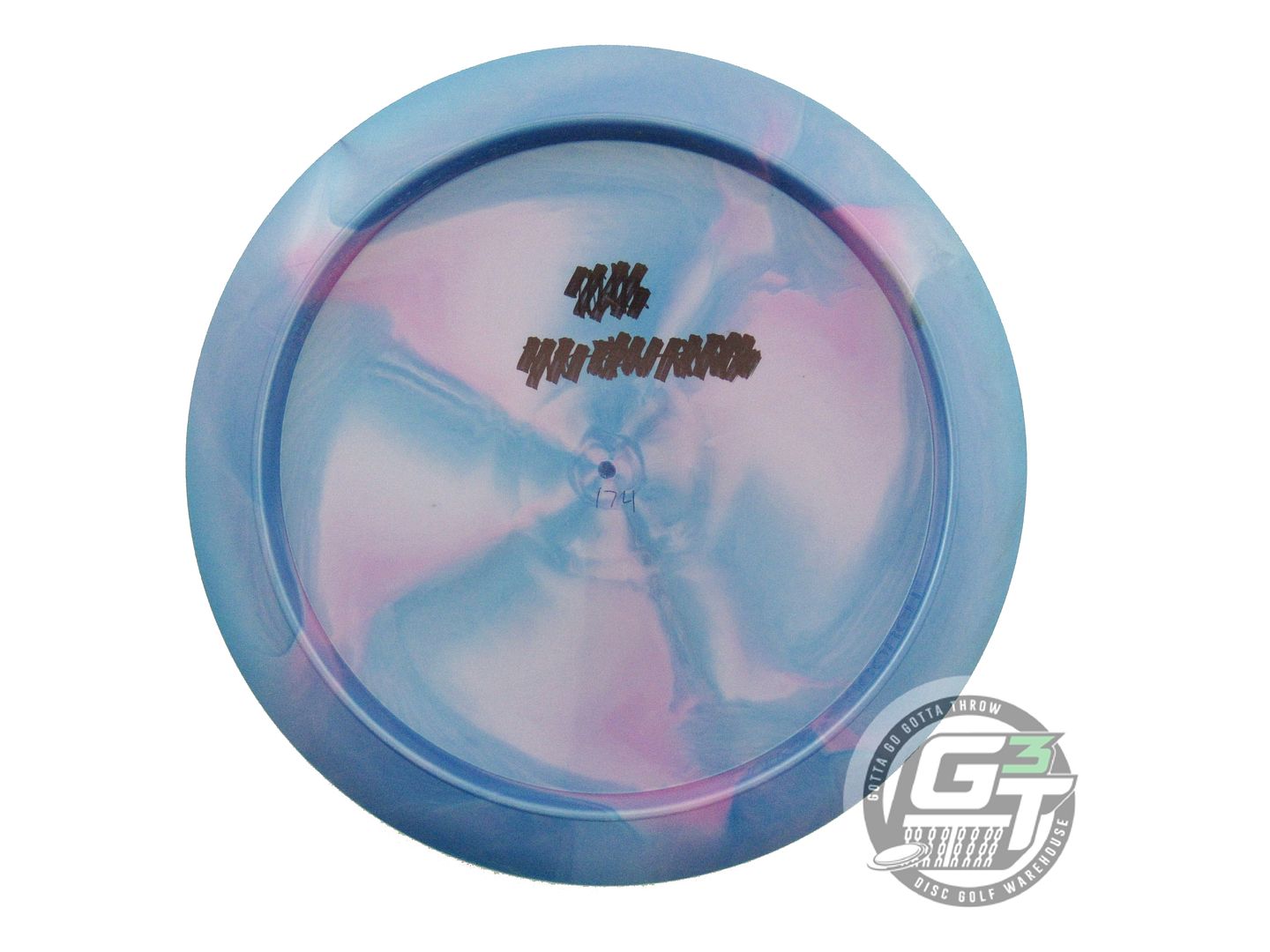 USED Discraft Titanium Scorch 174g Blue-Lilac Distance Driver Golf Disc