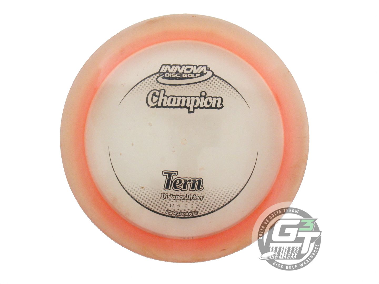 USED Innova Champion Tern 172g Peach Black Stamp Distance Driver Golf Disc