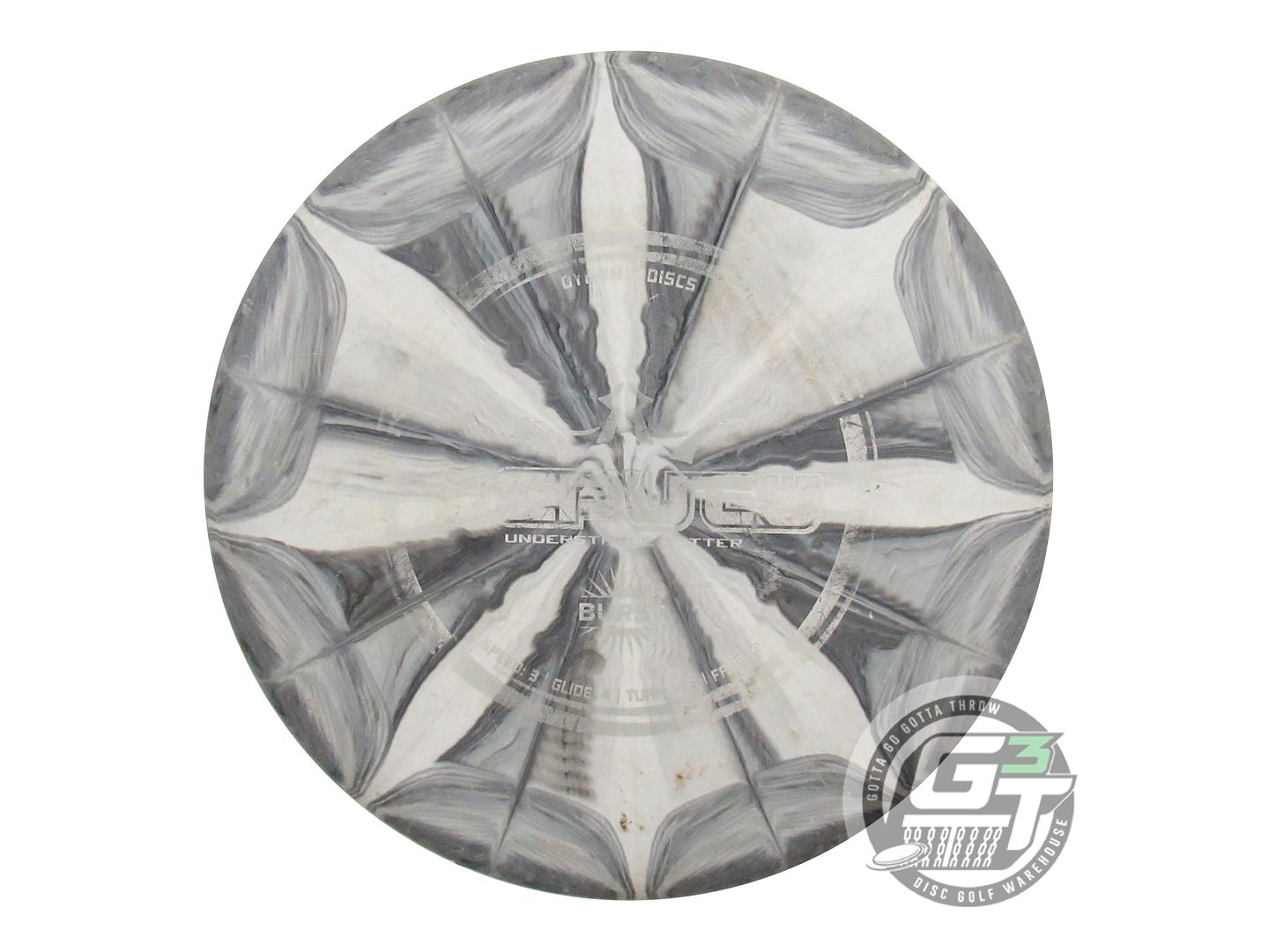 USED Dynamic Discs Prime Burst Deputy 175g Gray Silver Foil A Putter Golf Disc