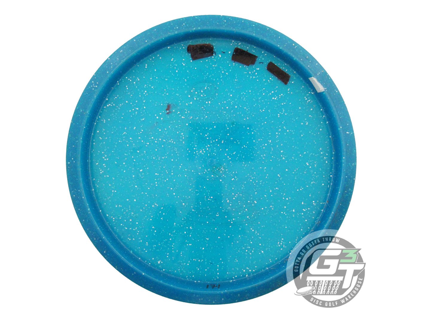USED Innova Metal Flake Champion Gator 171g Blue Midrange Golf Disc