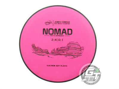 MVP Electron Soft Nomad [James Conrad 1X] Putter Golf Disc (Individually Listed)