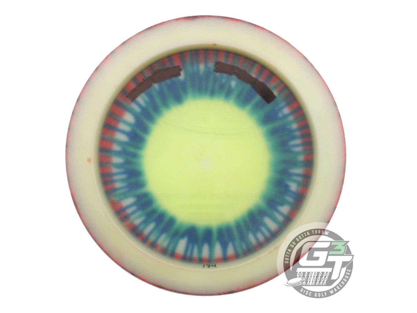 USED Innova I-DYE Champion Destroyer 174g Red Burst Distance Driver Golf Disc