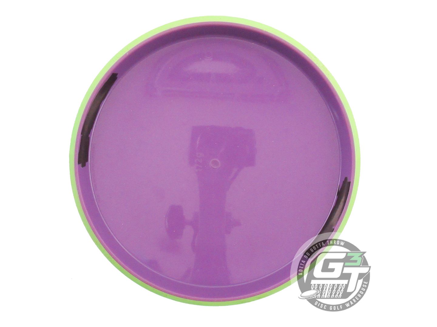 USED Axiom Discs Neutron Proxy 172g Purple Lime Rim Putter Golf Disc