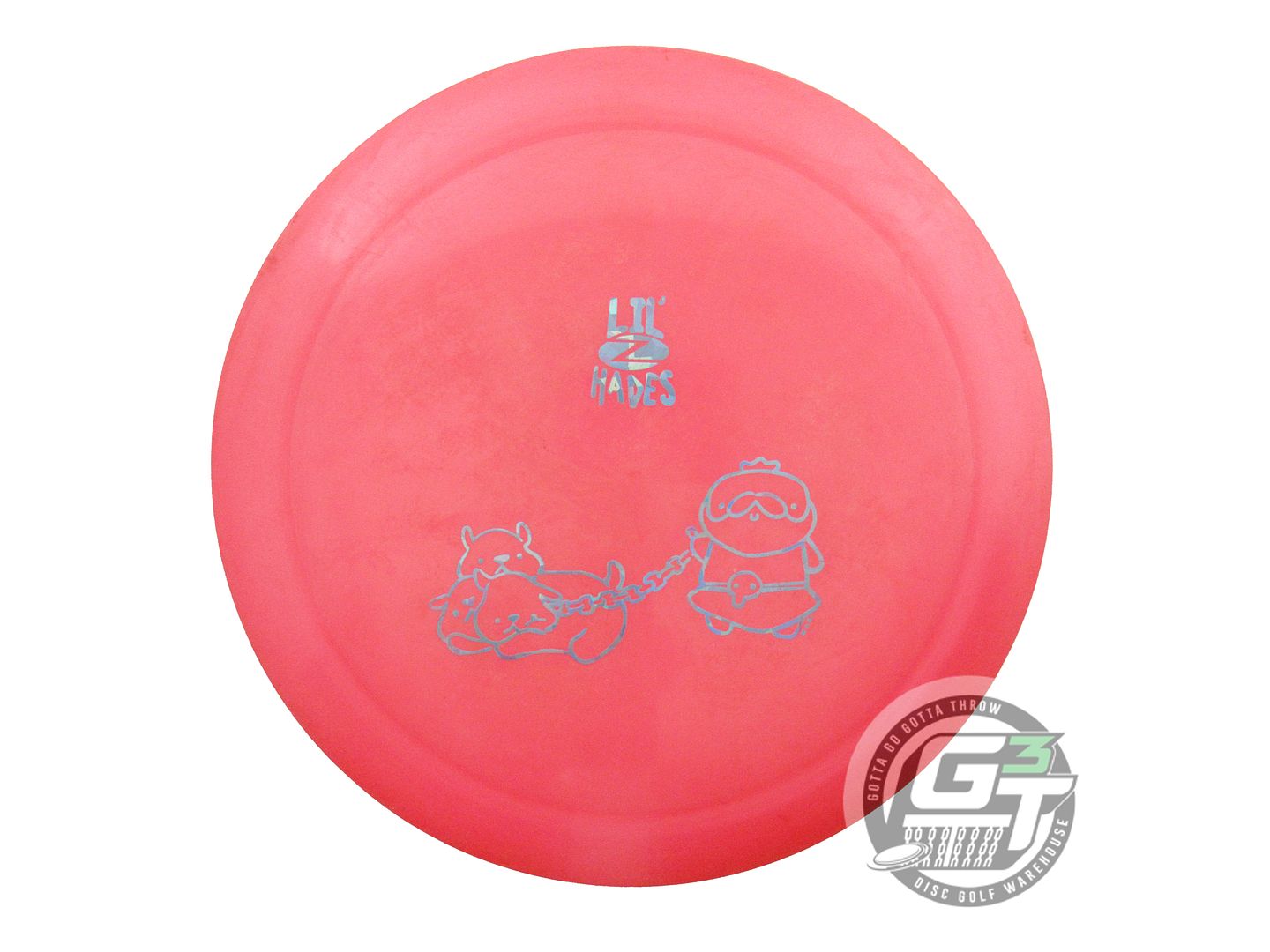 USED Discraft [McBETH] Big Z Hades 175g Pink Teal Shatter Driver Golf Disc