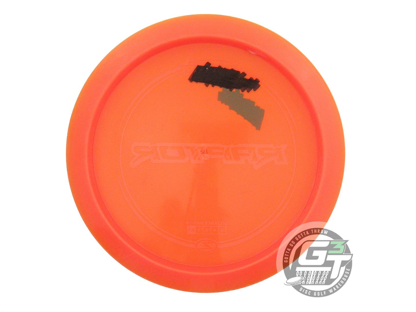 USED Discraft Z Raptor 175g Orange White Stamp Distance Driver Golf Disc