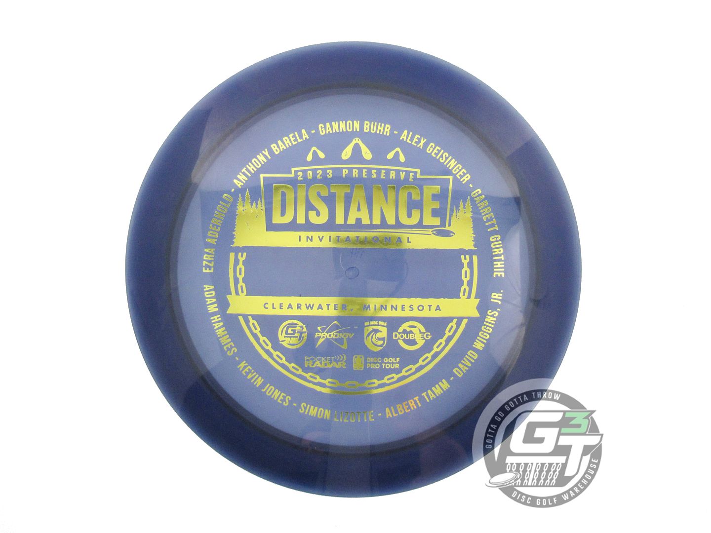USED Prodigy Discs [PRESERVE] 400 D2 174g Blue Gold Foil Distance Driver Disc
