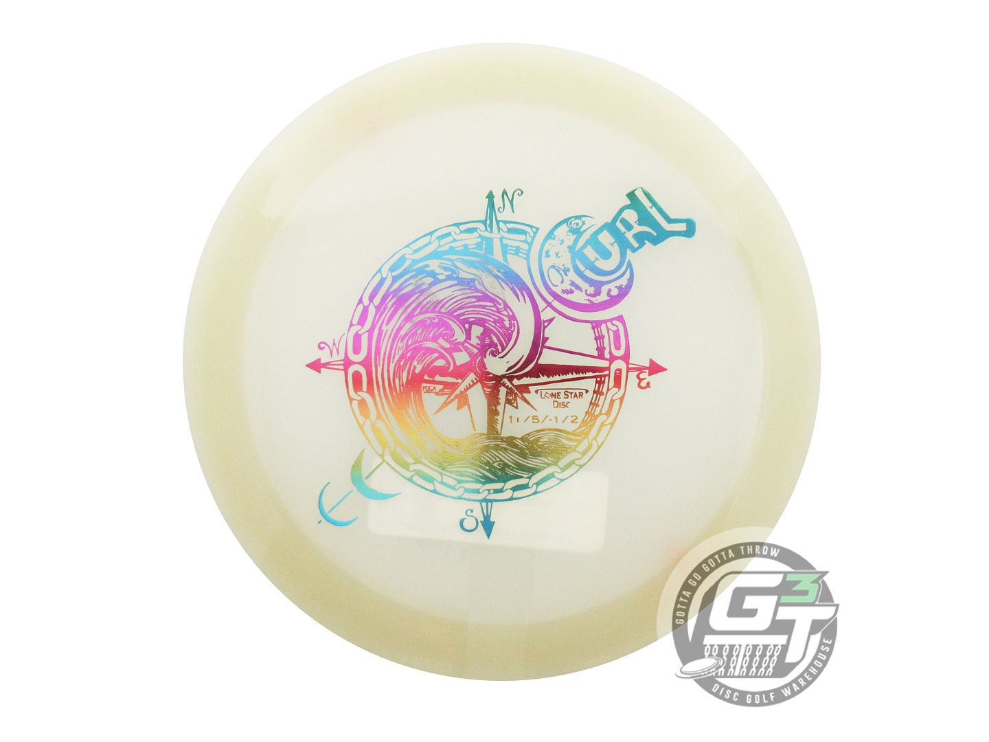Lone Star Artist Series Glow Alpha Curl Distance Driver Golf Disc (Individually Listed)