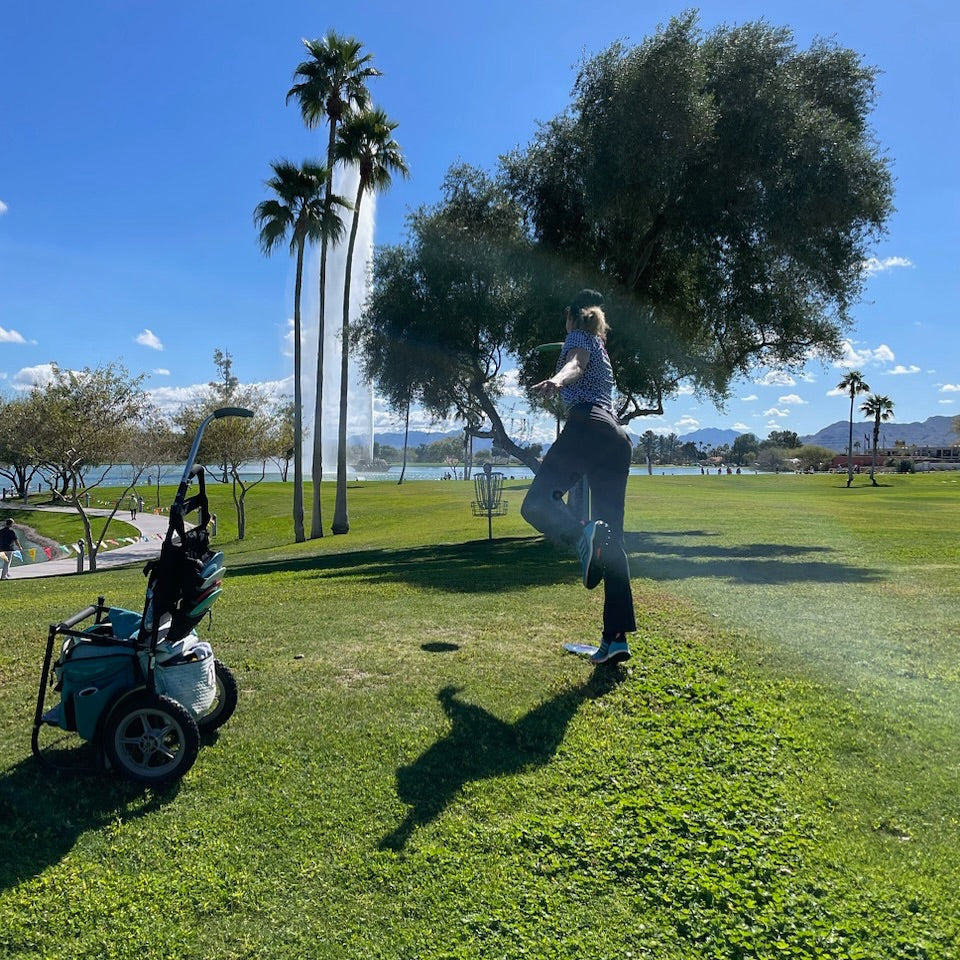 Revolution Carolina Team V3 Disc Golf Bag - Lime Green