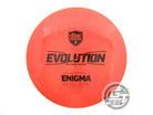 NOS DiscMania Lux Vapor Enigma 173g Orange Black Stamp Driver Golf Disc