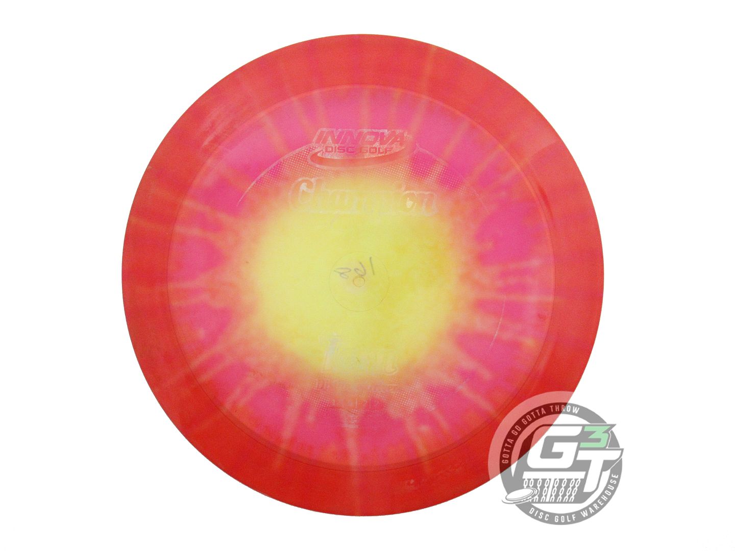 USED Innova I-DYE Champion Tern 168g Orange Burst Distance Driver Golf Disc